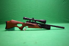 A DAYSTATE WOLVERINE .22 PCP 10 SHOT AIR RIFLE