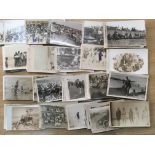 A COLLECTION OF RP POSTCARDS, SEASIDE AND SOCIAL HISTORY WITH BEACH AND BATHING GROUPS, BOAT TRIPS,