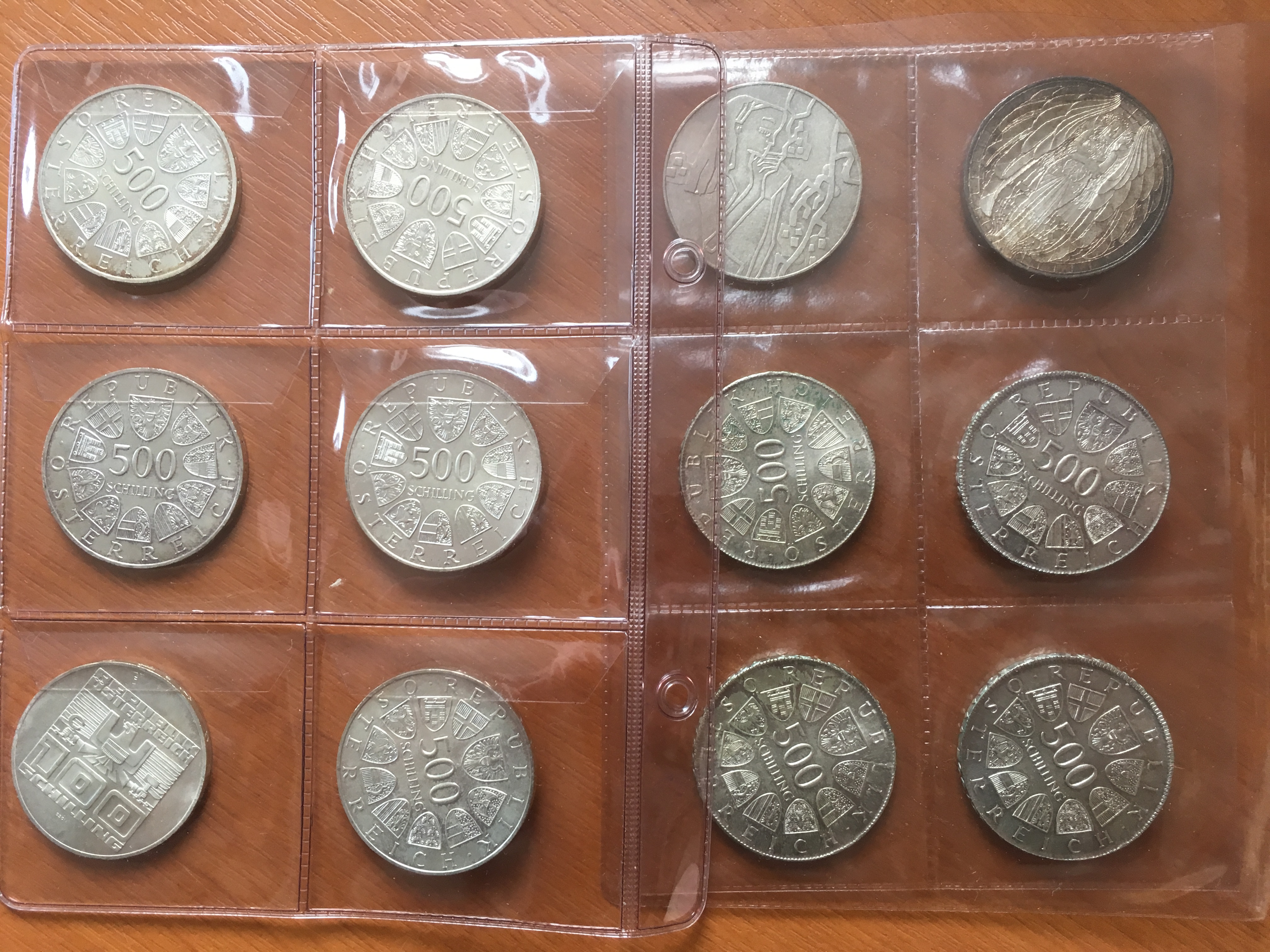 AUSTRIA: c1982-89 COLLECTION OF 500 SCHILLING SILVER COMMEMORATIVE COINS, - Image 6 of 6
