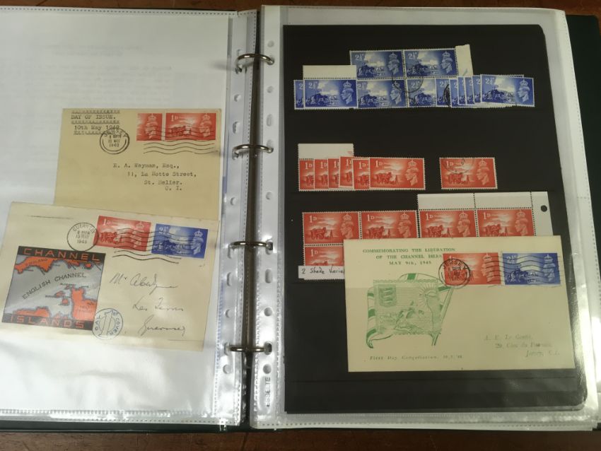 GB: BOX WITH REGIONAL COLLECTION IN FOUR BINDERS, MINT, USED, FIRST DAY COVERS, PACKS, - Image 3 of 6