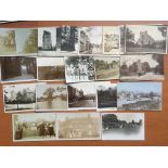 SUFFOLK: BECCLES POSTCARDS, BLYBURGHGATE STREET POST OFFICE RP, ST.