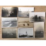 SUFFOLK: SMALL COLLECTION LOWESTOFT SHIPWRECK RP POSTCARDS, MERCIA, OCEAN'S GIFT, SPARKLING NELLIE,