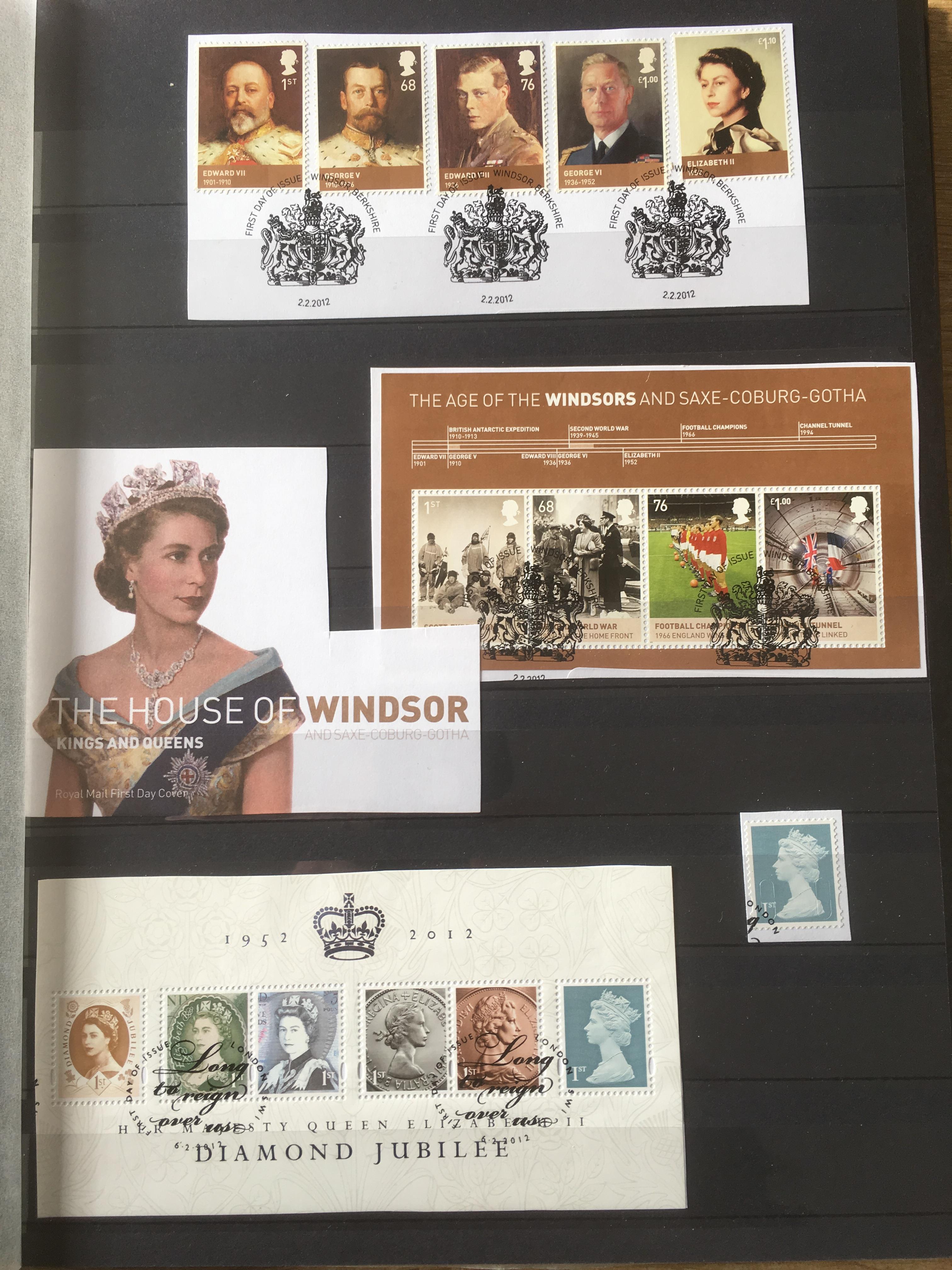GB: 1971-2012 MINT AND USED COLLECTION IN SEVEN STOCKBOOKS, DEFINS, COMMEMS, REGIONALS, MINISHEETS, - Image 4 of 8