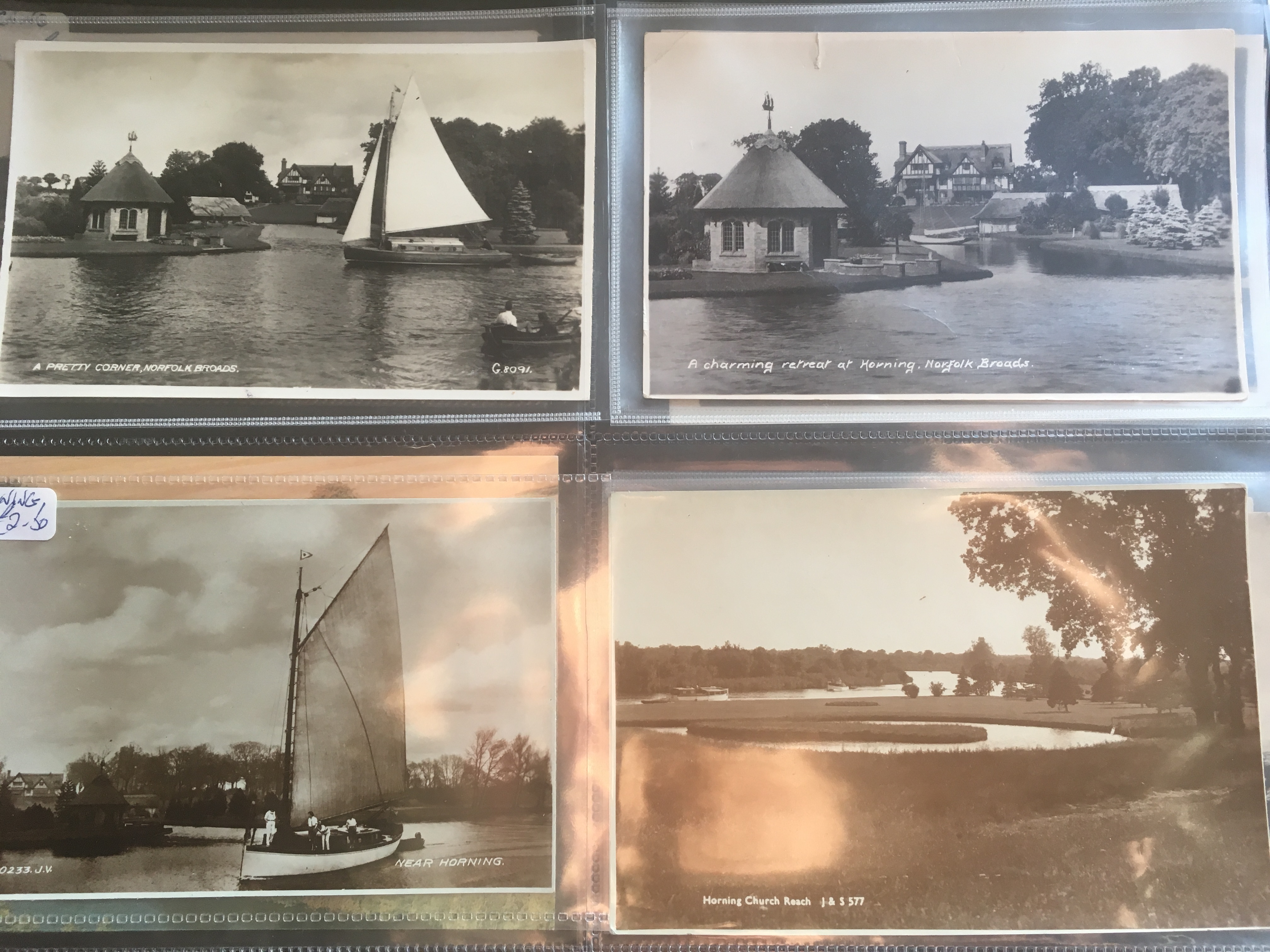 NORFOLK: ALBUM WITH A HORNING COLLECTION, EXTENSIVE RIVER BURE VIEWS, VILLAGE, AERIAL VIEWS, - Image 5 of 5