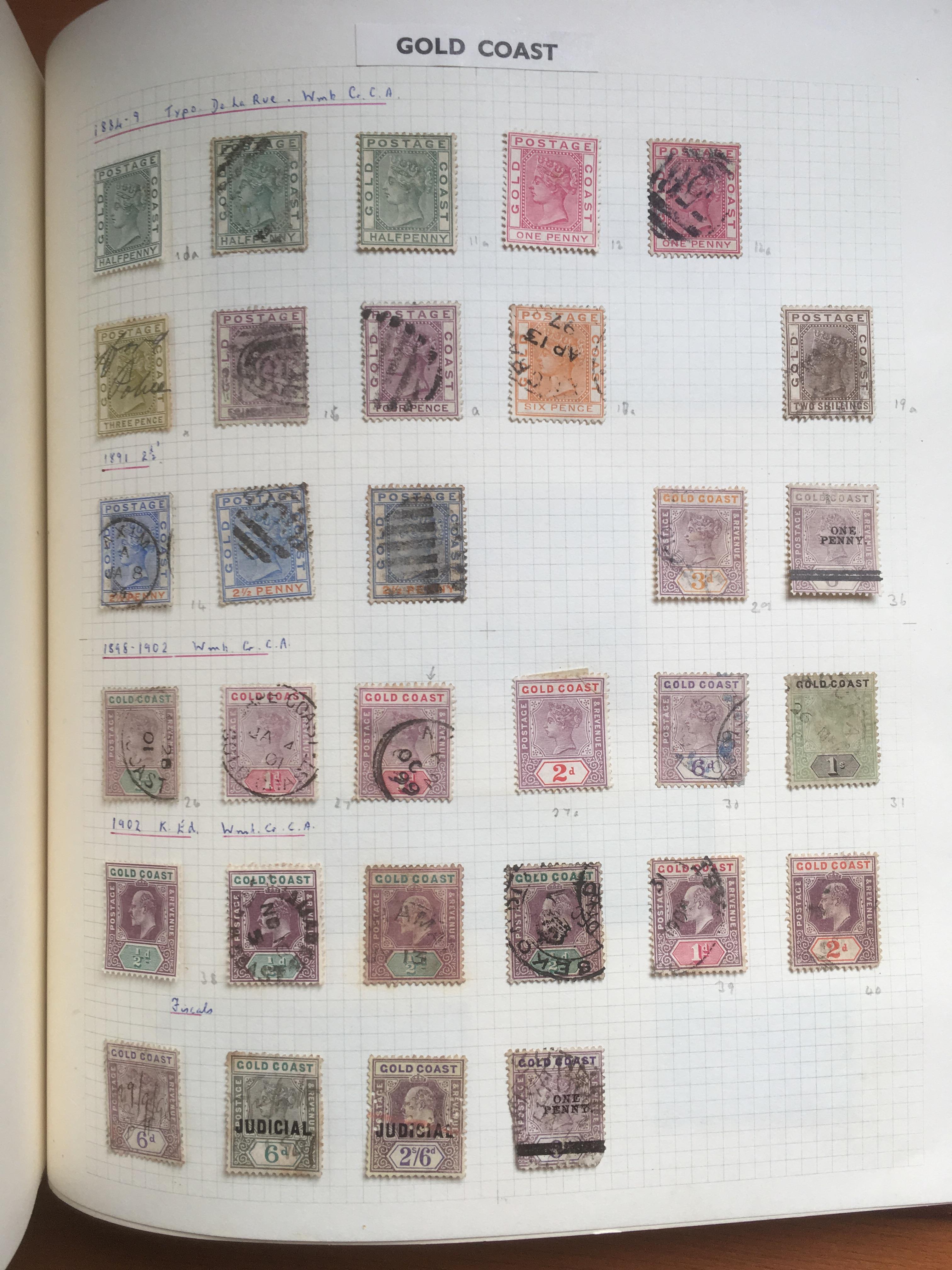 ALBUM WITH A COLLECTION ADEN, ASCENSION, BAHRAIN, BECHUANALAND, CEYLON FROM QV ISSUES, CYPRUS, - Image 7 of 7