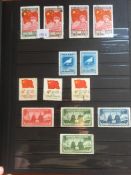 CHINA: STOCKBOOK WITH MIXED PERIODS, SOME EARLY 1980s MINT SETS, ALSO SHANGHAI, HONG KONG,