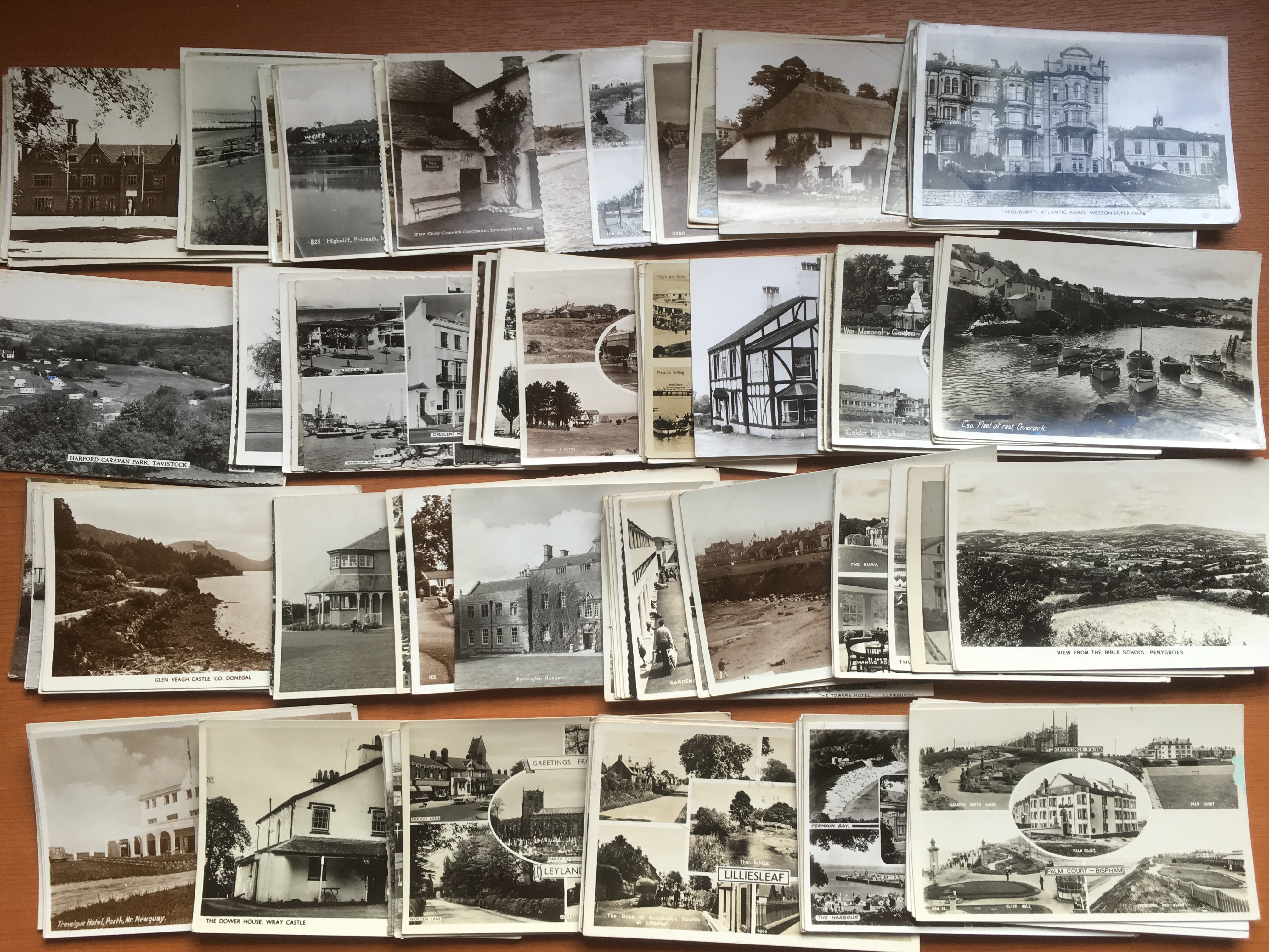 BOX OF MIXED UK POSTCARDS, ALL RP, MANY 1950s-60s, GENERAL VIEWS, HOTELS, COUNTRY HOUSES, ETC. - Image 3 of 3