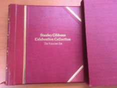 GB: SG ORIEL ALBUM WITH PRINTED LEAVES FOR QV ISSUES WITH A USED COLLECTION,