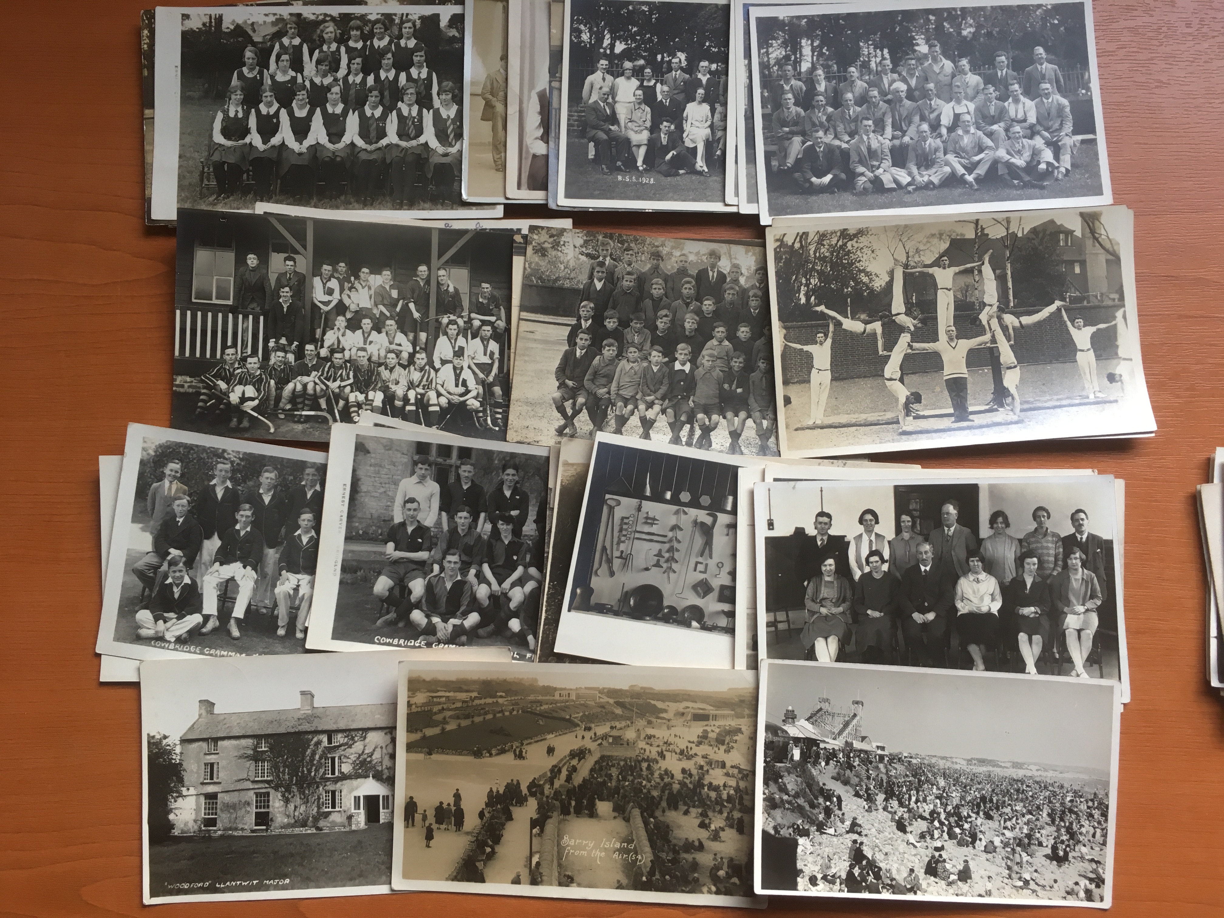 PACKET MIXED POSTCARDS, WALES WITH BRYNMAWR RP, LLANHARAN RP, SWANSEA, - Image 2 of 2
