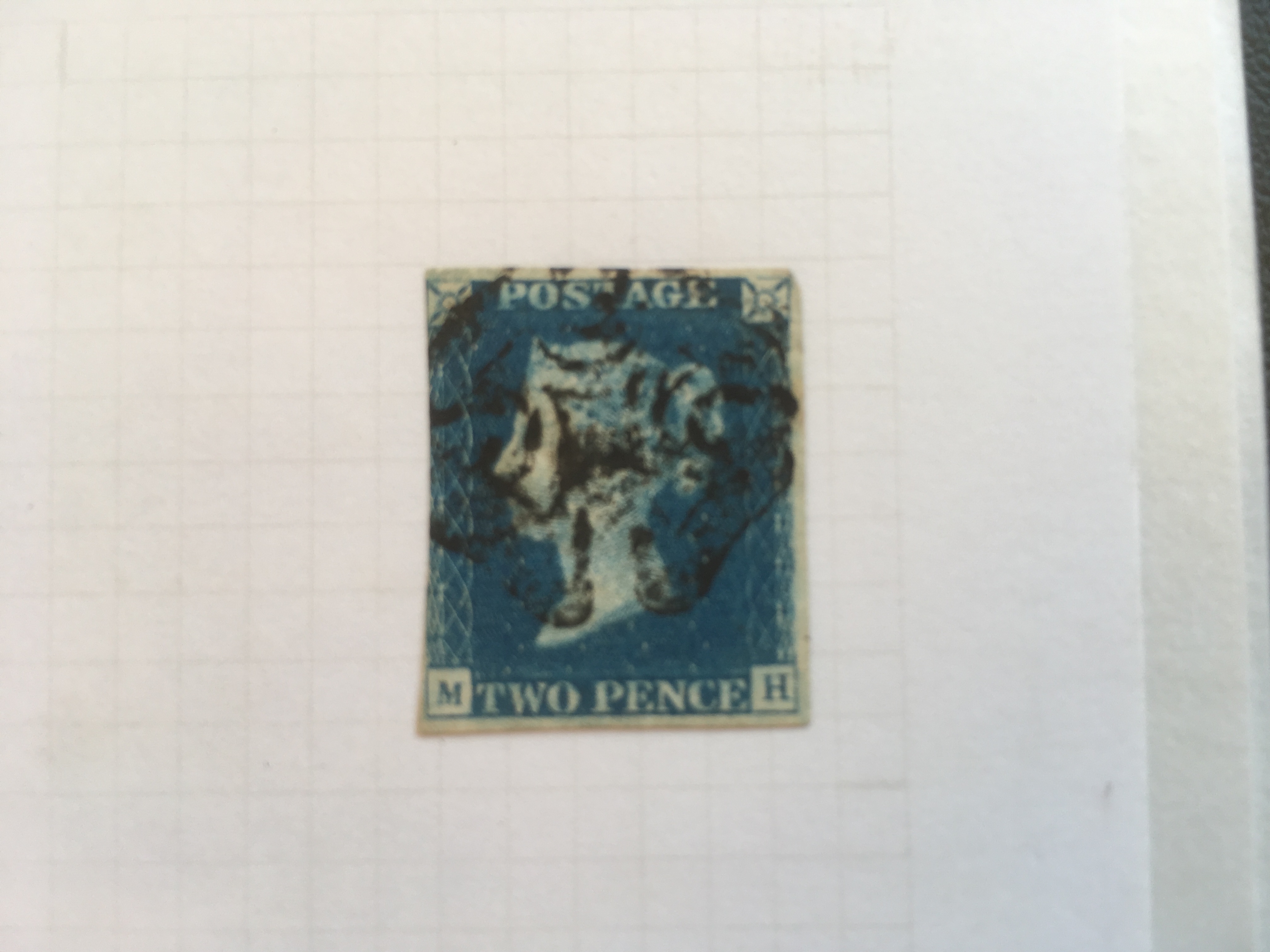 GB: 1840-1900 QV MAINLY USED COLLECTION IN AN ALBUM, 1d BLACKS (3), 2d BLUE (3 MARGINS), - Image 2 of 9