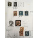 GB: SG PRINTED ALBUM WITH 1840-1990 USED COLLECTION FROM 1d BLACK (2 MARGINS), 1d REDS,