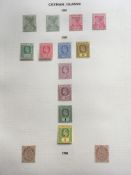 CAYMAN ISLANDS: 1900-35 OG COLLECTION WITH 1907-9 TO 5/-, 1912-20 TO 10/-, 1921-6 VALUES TO 5/-,