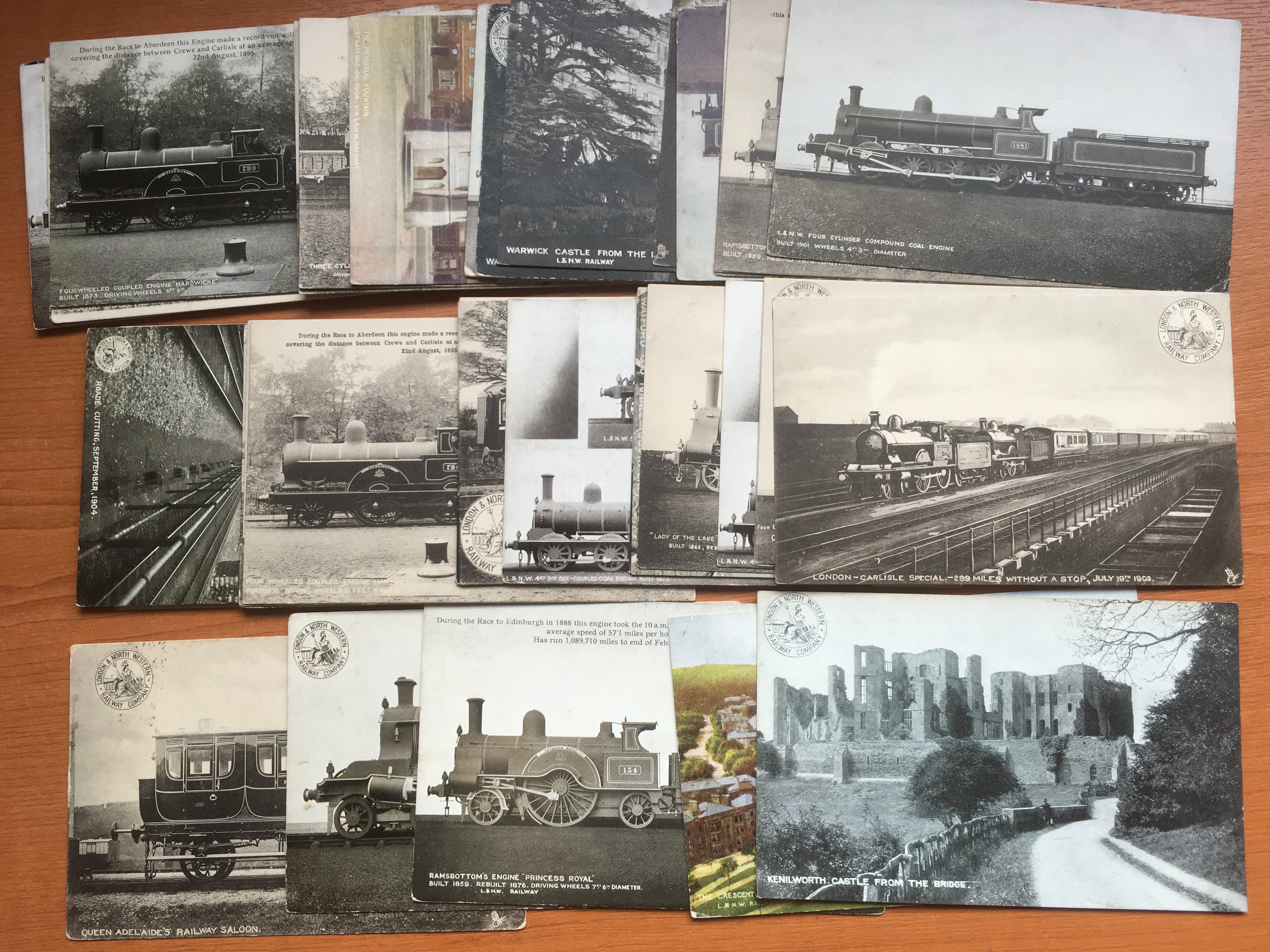 BOX OF MIXED POSTCARDS, BIRDS, LNWR RAILWAY OFFICIALS, 1951 FESTIVAL OF BRITAIN UK VIEWS, HOSPITALS, - Image 2 of 4