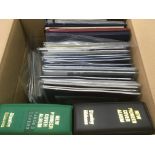 FAROE ISLANDS: BOX WITH A COLLECTION TO ABOUT 2008 WITH MINT SETS, YEAR PACKS, FIRST DAY COVERS,