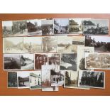 SUFFOLK: MIXED RP POSTCARDS INCLUDING BUNGAY, SOMERLEYTON, LOUND, WRENTHAM,