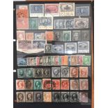USA: 1851-1932 MAINLY USED SELECTION WITH 1851 1c, 12c, 1857-61 5c UNUSED (DEFECTIVE),