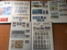 NEW ZEALAND: 1990-2004 MINT COLLECTION IN STOCKBOOKS, SETS, MINISHEETS,