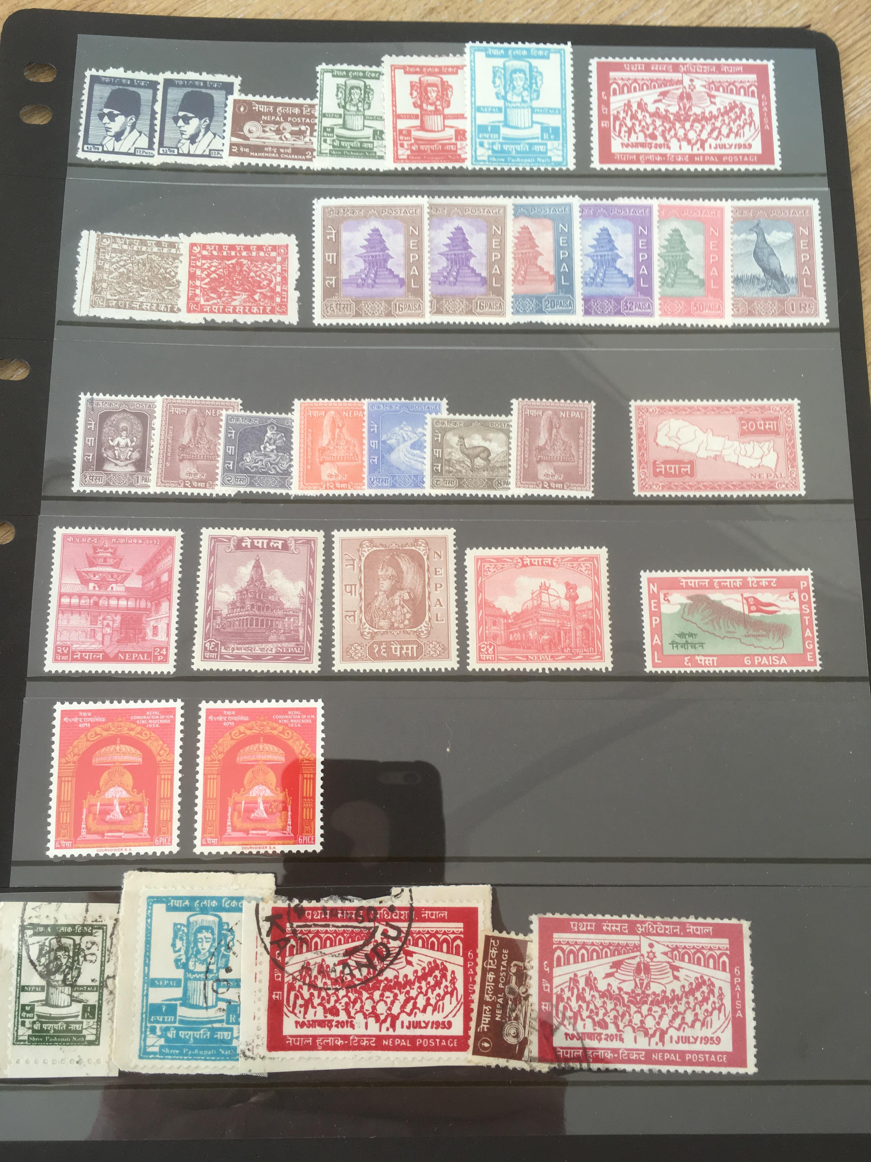FILE BOX WITH ALL WORLD IN PACKETS AND ENVELOPES, SORTED BY COUNTRIES, ITALY, CHINA, MINT NEPAL, - Image 3 of 4