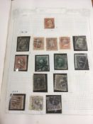 USA: WESTON ALBUM WITH A MAINLY USED COLLECTION TO ABOUT 1970, 1861 TO 12c (2), 24c,