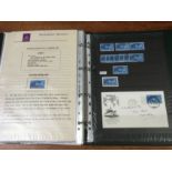 GB: BOX WITH 1953-70 EXTENSIVE COMMEMORATIVE COLLECTION IN SIX ALBUMS, MINT, USED, COVERS, FDC,