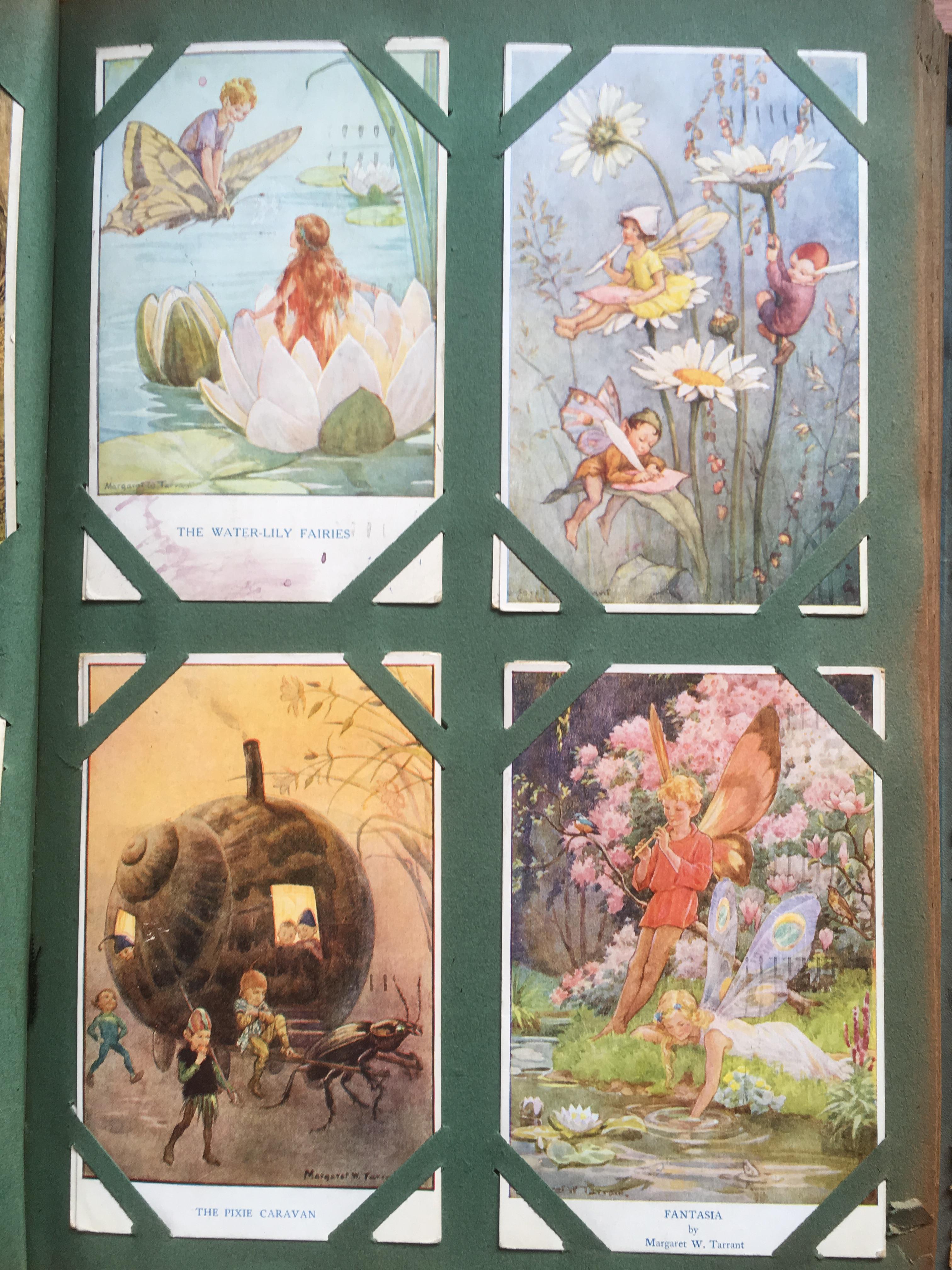 CORNER SLOT ALBUM WITH CHILDREN RELATED POSTCARDS, FAIRIES INCLUDING OUTHWAITE, CLOKE, TARRANT, - Image 4 of 7