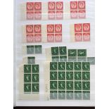 GB: STOCKBOOK OF MINT WILDINGS AND PRE-DECIMAL MACHINS,