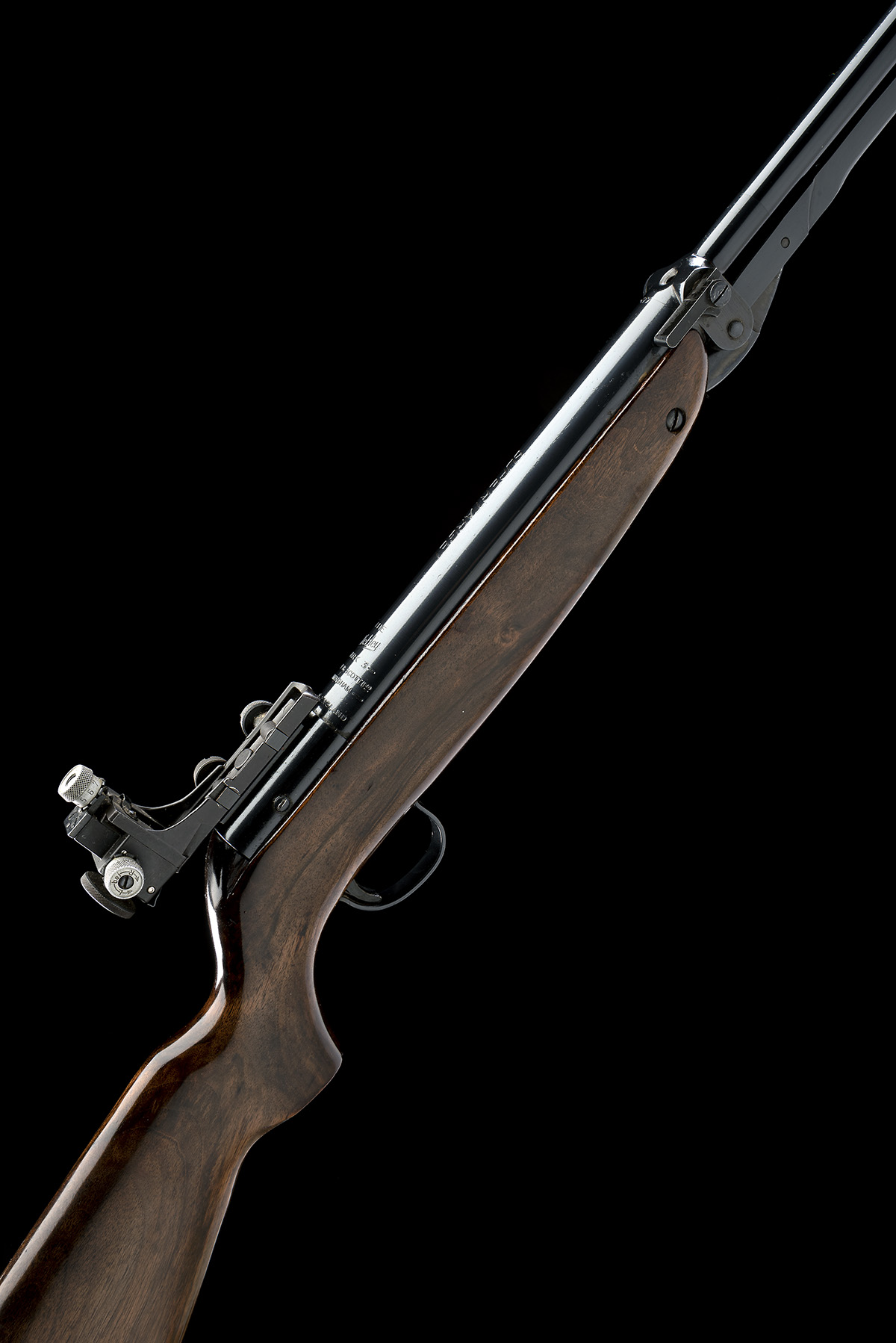 WEBLEY & SCOTT, BIRMINGHAM A .177 UNDER-LEVER TARGET AIR-RIFLE, MODEL 'MK3 SUPERTARGET', serial