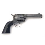 COLT, USA A .41 (COLT) REVOLVER, MODEL 'SINGLE ACTION ARMY', serial no. 195285, for 1900, with blued