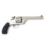 SMITH & WESSON, USA A .44 (RUSSIAN) SIX-SHOT REVOLVER, MODEL 'NEW MODEL No.3 SINGLE-ACTION',