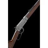 WINCHESTER REPEATING ARMS, USA A .38-55 (WIN) LEVER ACTION TAKE-DOWN SPORTING-RIFLE, MODEL '1894',
