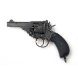 WEBLEY, BIRMINGHAM A .455 SERVICE-REVOLVER, MODEL 'MKIV', serial no. 94183, with issue stamps to the