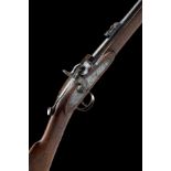 WESTLEY RICHARDS, BIRMINGHAM A .450 (WHITWORTH) PERCUSSION BREECH-LOADING CARBINE, MODEL 'MONKEY-