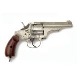 MERWIN HULBERT, USA A .38 (S&W) DOUBLE-ACTION SELF-EJECTING REVOLVER, MODEL 'POCKET', serial no.