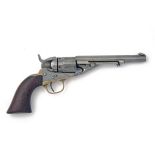 COLT, USA A .38 (RIMFIRE) FIVE-SHOT REVOLVER, MODEL 'FACTORY CONVERSION OF THE COLT 1862 POLICE',