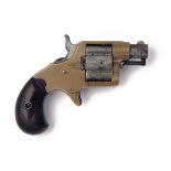 COLT, USA A RARE .41 RIMFIRE SHORT-BARRELLED FOUR-SHOT REVOLVER, MODEL 'COLT'S HOUSE' or '