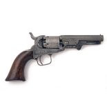 COLT, LONDON A .31 PERCUSSION SINGLE-ACTION REVOLVER, MODEL 'COLT'S 1849 LONDON POCKET', serial