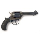 COLT, USA A GOOD .41 (COLT) SIX-SHOT DOUBLE-ACTION REVOLVER, MODEL 'THUNDERER', serial no. 146137,