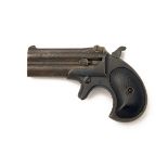 REMINGTON ARMS, USA A .41 (RIMFIRE) OVER-UNDER DERRINGER PISTOL, MODEL 'DOUBLE-DERRINGER', serial