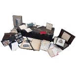 A TRUNK OF WRITTEN DOCUMENTS, PHOTOGRAPHS AND OTHER EPHEMERA RELATING TO FLYING ACE WING COMMANDER