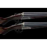 WEBLEY & SCOTT LTD. A PAIR OF 12-BORE 'MODEL 700' BOXLOCK EJECTORS, serial no. 13023 / 4, for