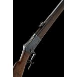 A 10.4mm (VETTERLI C/F) SINGLE-SHOT RIFLE SIGNED CLARUS, MODEL 'MARTINI-VETTERLI', serial no. 55,