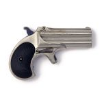 E. REMINGTON & SONS, USA A .41 RIMFIRE OVER-UNDER VEST-PISTOL, MODEL 'DOUBLE DERRINGER TYPE 1 LATE