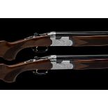 P. BERETTA A PAIR OF 20-BORE (3IN.) 'MOD. S687 SILVER PIGEON' SINGLE-TRIGGER OVER AND UNDER