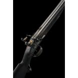 H.W. MORTIMER, LONDON A RARE 8-BORE FLINTLOCK DOUBLE-RIFLE FROM THE ARSENAL OF THE NIZAM of