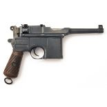 MAUSER, GERMANY A 7.63mm (MAUSER) SEMI-AUTOMATIC PISTOL, MODEL 'C96 BOLO BROOMHANDLE', serial no.