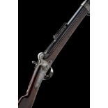 MUTZIG ARSENAL, FRANCE A .740 PERCUSSION RIFLED MUSKET, MODEL 'M1853', serial no. 829, dated for