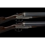 CHARLES HELLIS & SONS LTD. A PAIR OF 12-BORE SIDELOCK EJECTORS, serial no. 4187 / 8, circa 1937,