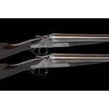 CHARLES LANCASTER A PAIR OF 12-BORE ASSISTED-OPENING BACK-ACTION SIDELOCK EJECTORS, serial no.