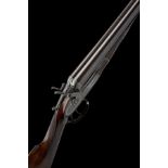 THOMAS HORSLEY & SON A 12-BORE 1863 'NO.2 PATENT' PULL-BACK TOPLEVER SNAP-ACTION BAR-IN-WOOD