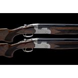 P. BERETTA A PAIR OF 12-BORE (3IN.) 'SILVER PIGEON' SINGLE-TRIGGER OVER AND UNDER EJECTORS, serial